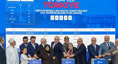 Giresun'da TOKİ Hak Sahipleri Belirlendi