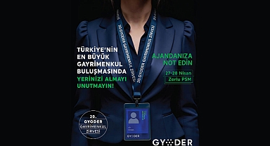 GYODER Gayrimenkul Zirvesi 2026 için geri sayım başladı