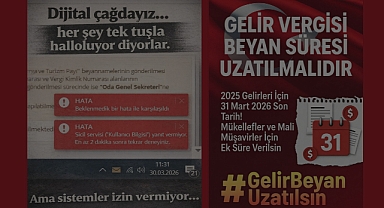 Sosyal medya üzerinden gelir vergisi beyan süresi uzatılsın talebi
