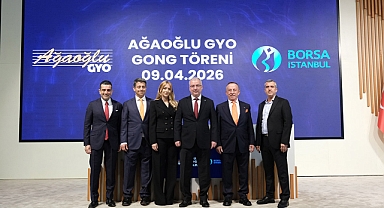 Ağaoğlu GYO (AAGYO) Borsa'da işlem görmeye başladı