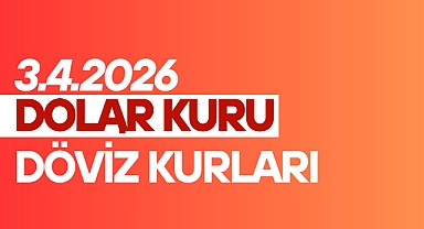 Dolar kuru 3.4.2026 Anlık Döviz kurları